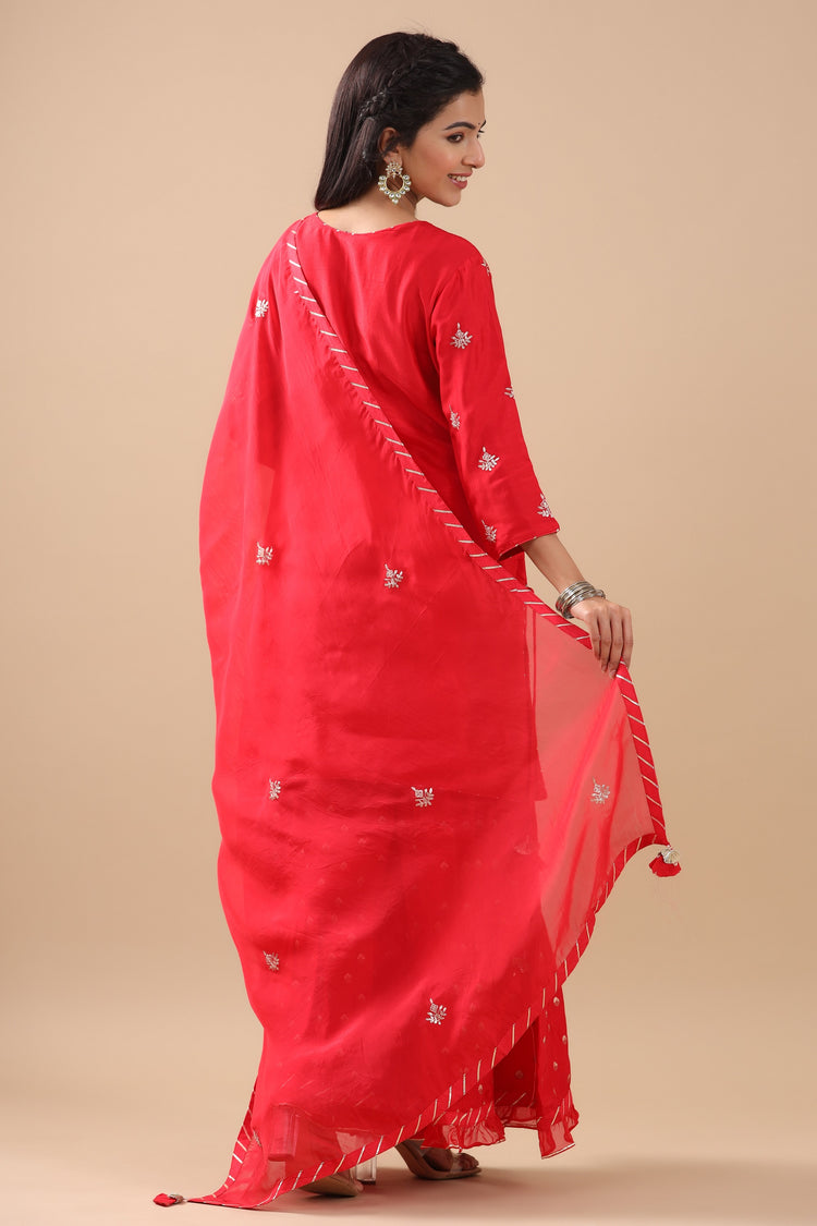 Kurta Sharara set with Dupatta