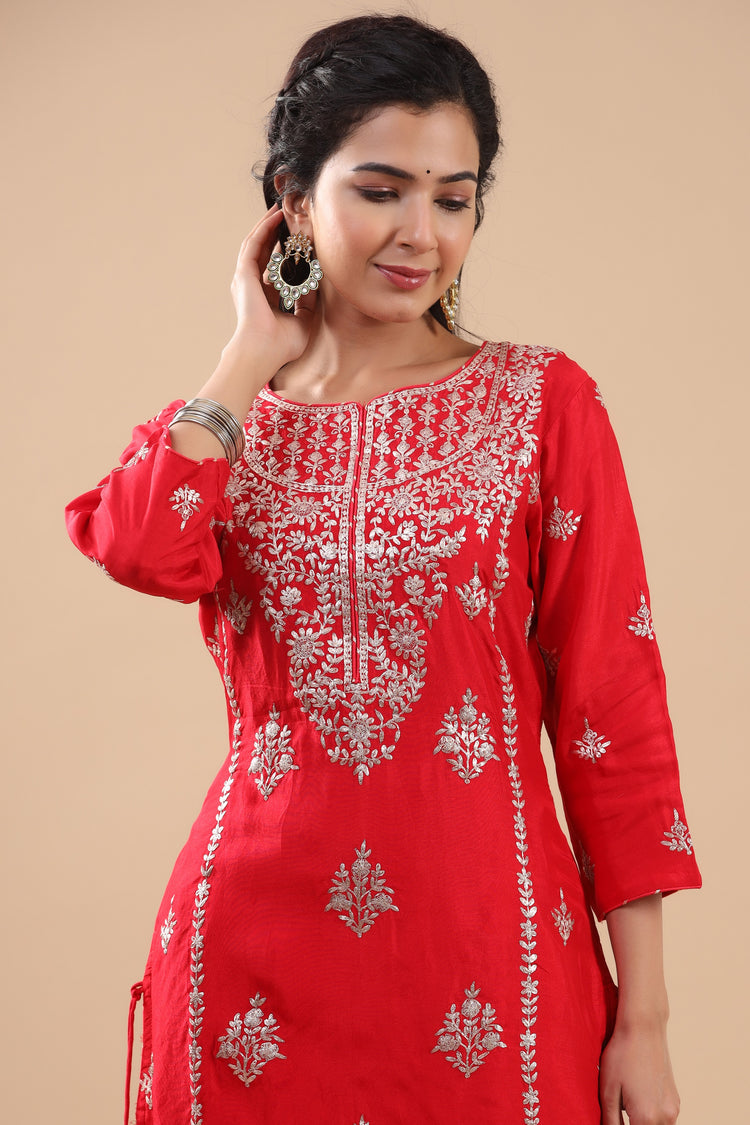Kurta Sharara set with Dupatta