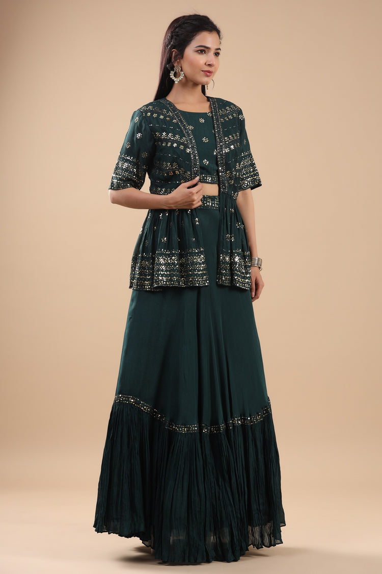Crepe Silk Fusion Wear
