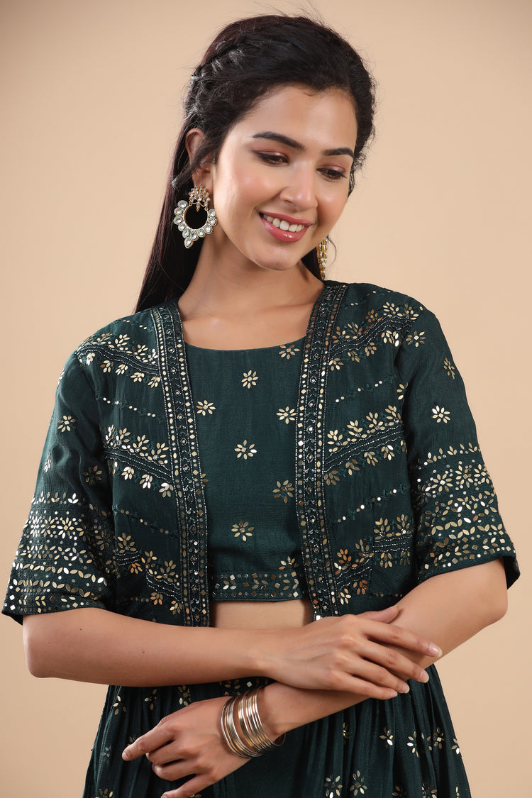 Crepe Silk Fusion Wear
