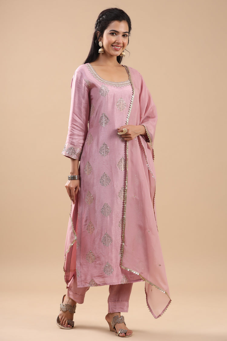 Dola Silk Kurta Pant set