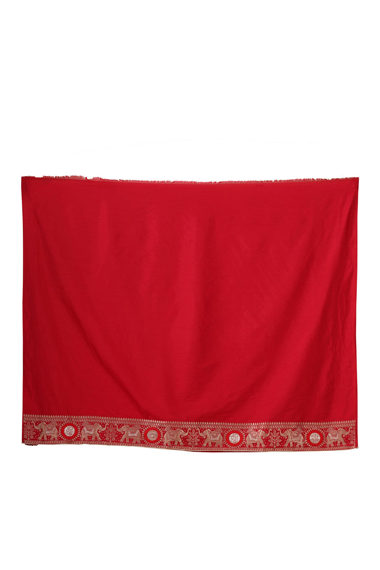 Zari Woven Saree in Silk