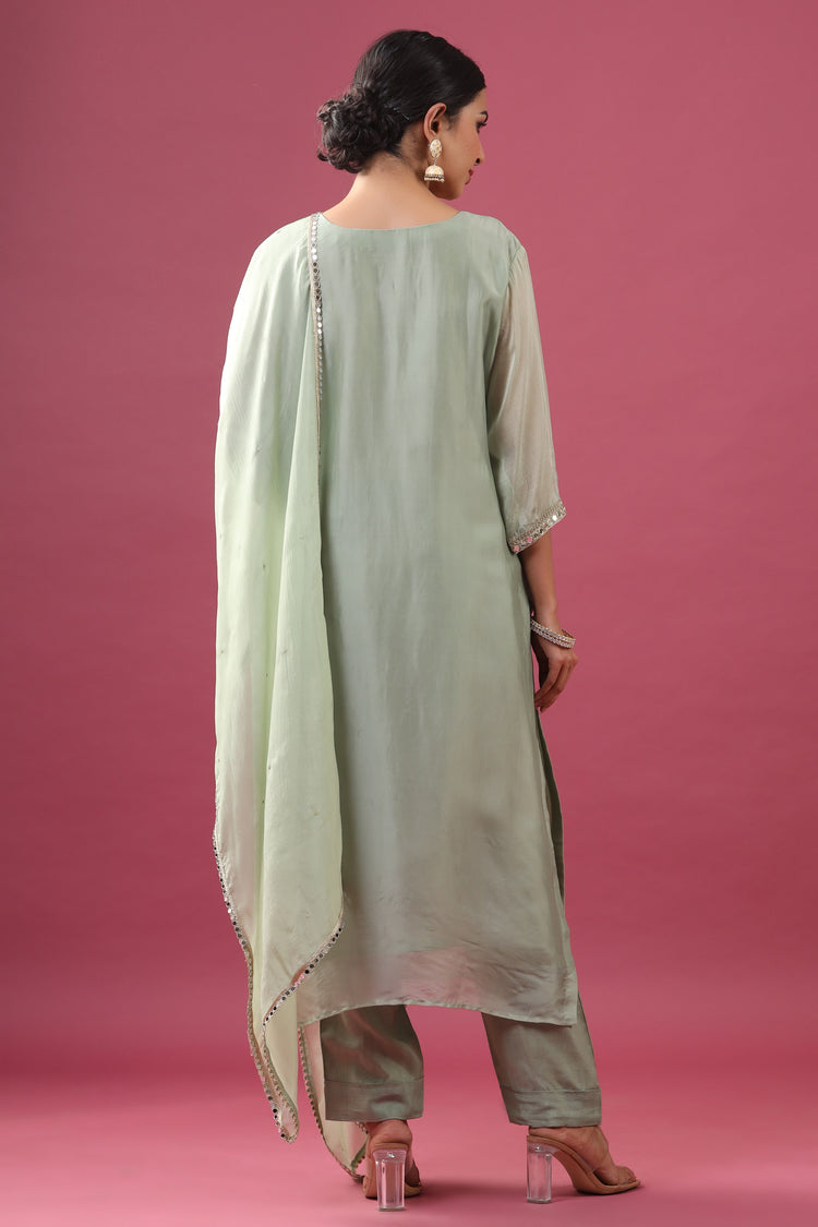 Organza Kurta Pant set