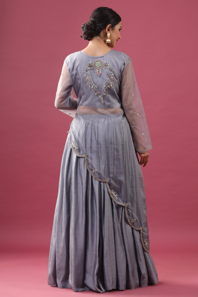 Asymmetrical Top with Skirt
