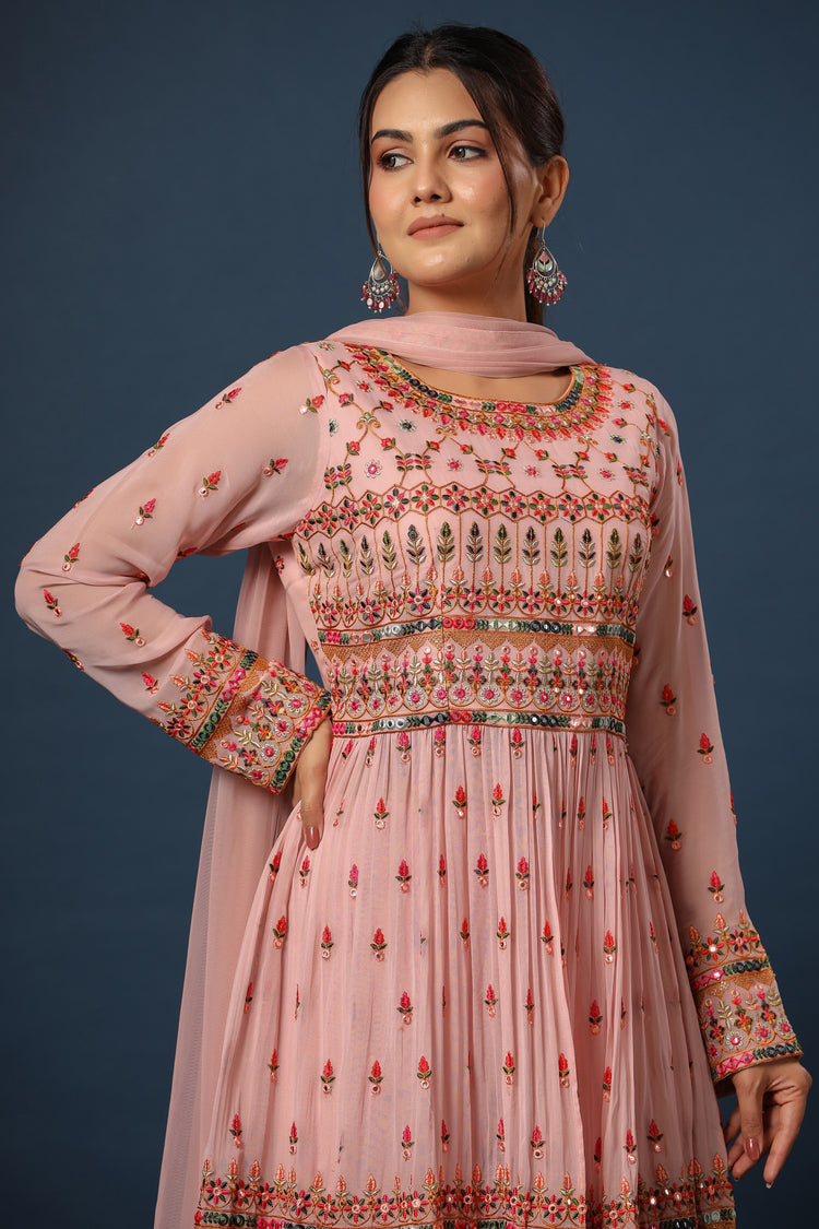Peplum Sharara Set