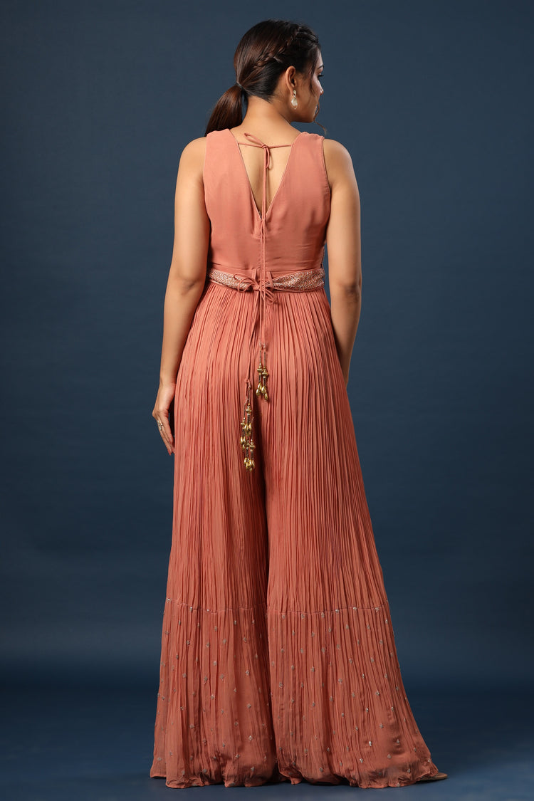 Embroidered Jumpsuit