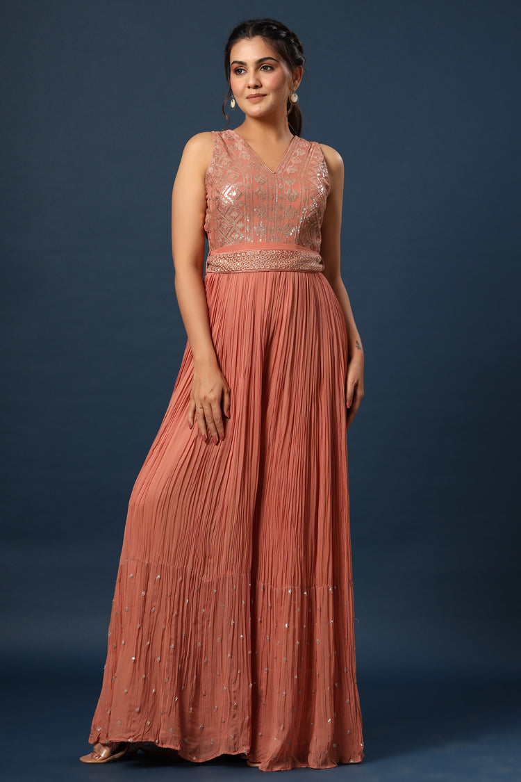 Embroidered Jumpsuit