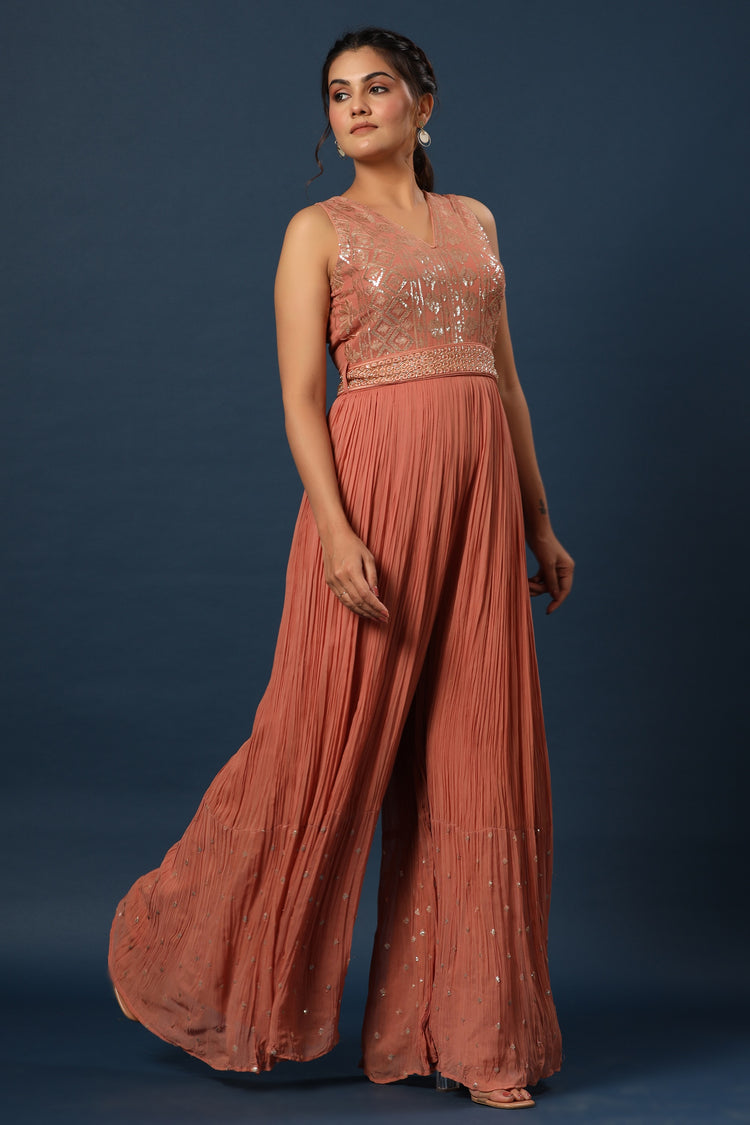 Embroidered Jumpsuit