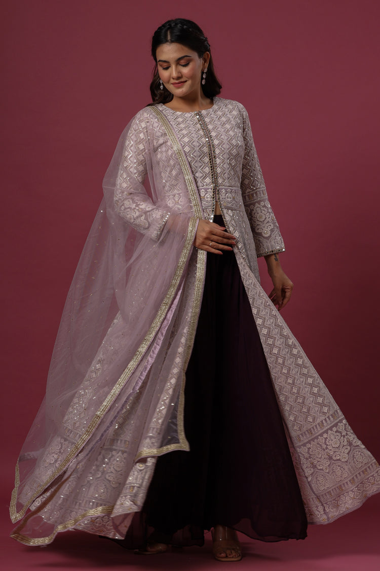 Chikankeri Kurta with Palazzo