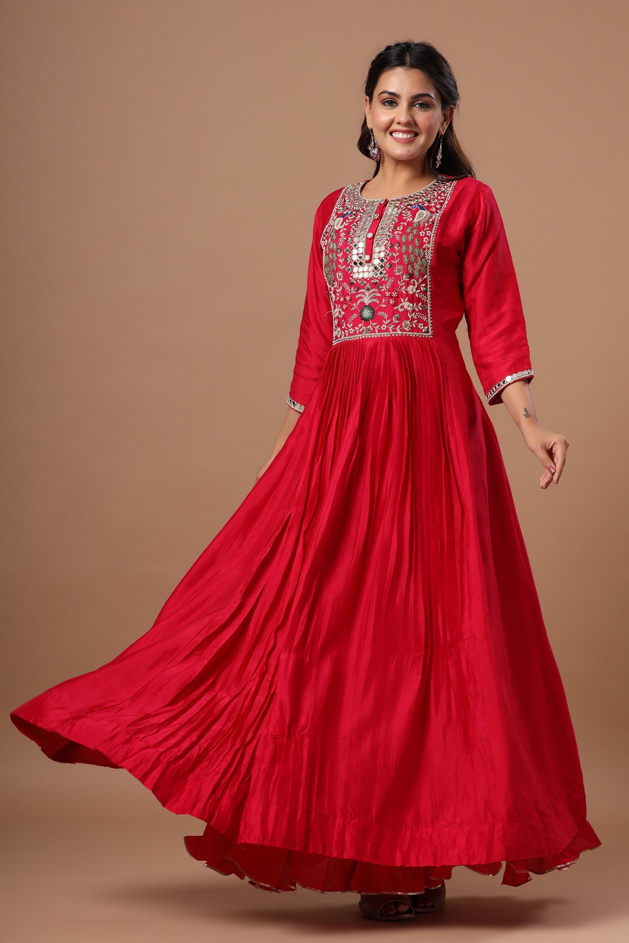 modal silk dress Ikraar