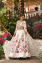 Cotton White Rashem Work Lehenga Set