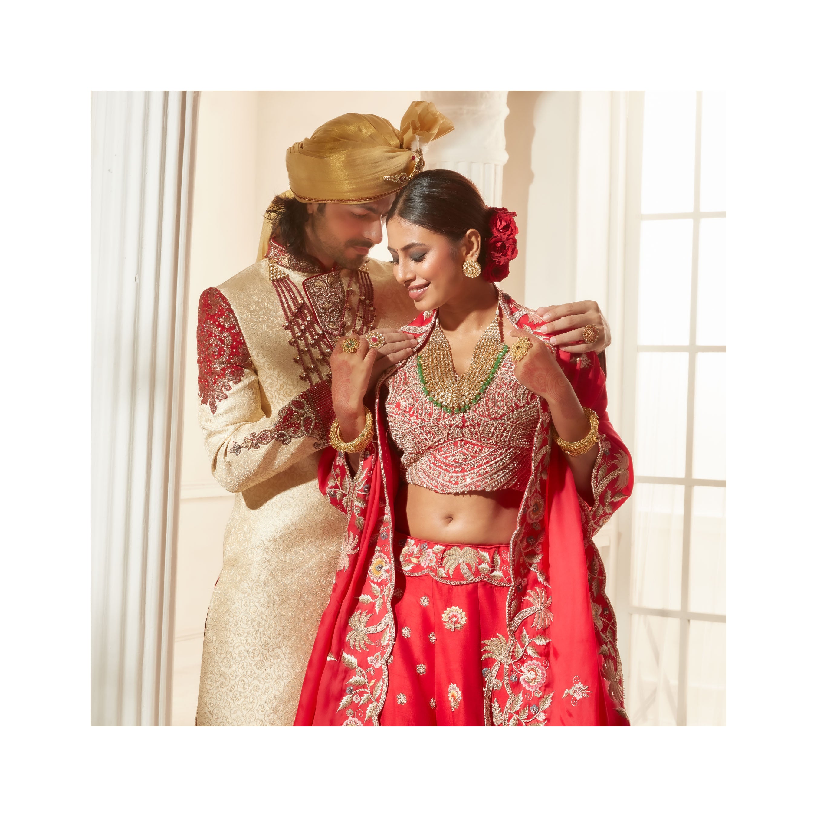 Red Satin Bridal Heavy Lehenga Choli - 4708 at Rs 21480 | Bridal Lehenga  Choli in New Delhi | ID: 20916417888