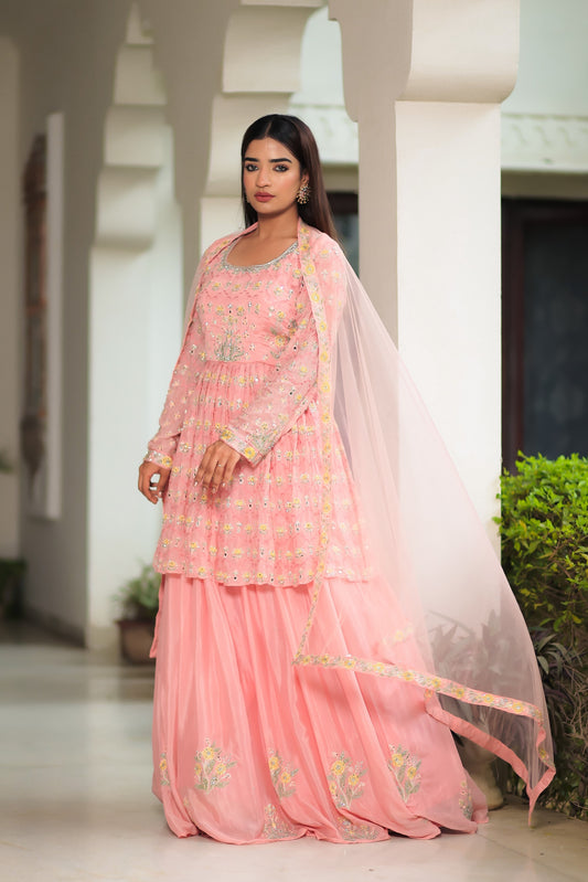 peplum pant suit set  peplum 2 piece set  peplum top and pants set  sharara with peplum kurti  peplum kurti with sharara cotton  peplum kurta set  peplum pant suit  peplum kurti set  peplum top and sharara set  peplum top and skirt set  peplum kurta with sharara  peplum lehenga set  peplum suit set  peplum kurta  peplum sharara set  Peplum Set