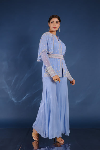 palazzo trousers and tops  palazzo and crop top  crop top plazo  palazzo and top  traditional crop top and plazo  crop top with palazzo for wedding  crop top palazzo with jacket  plazo top and jacket  palazzo pants with long tops  crop top and plazo  plazo with short top  palazzo pants and tops  crop top with palazzo  plazo and top  palazzo pants with top  top with palazzo  Palazzo Set