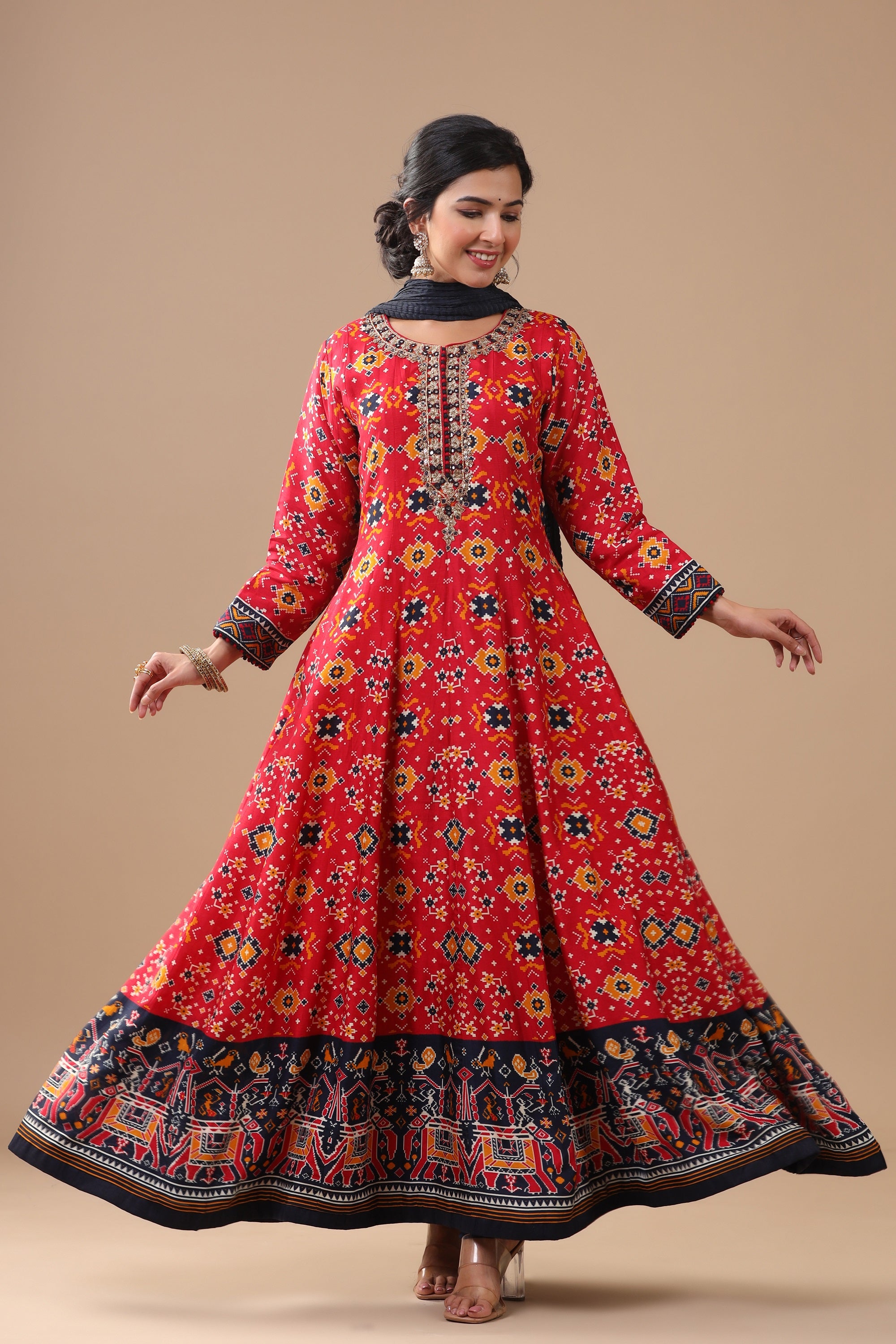 Designer Anarkali Suit Online Shopping - Maharani Designer