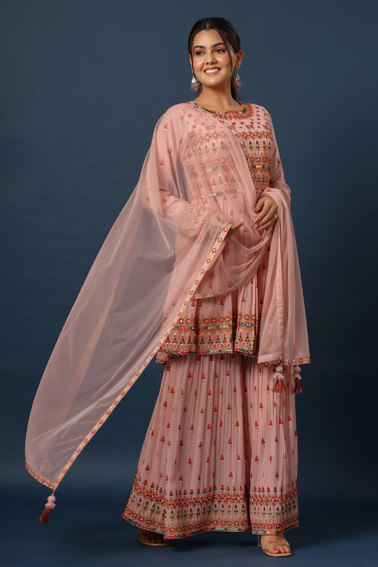 Peplum Sharara Set