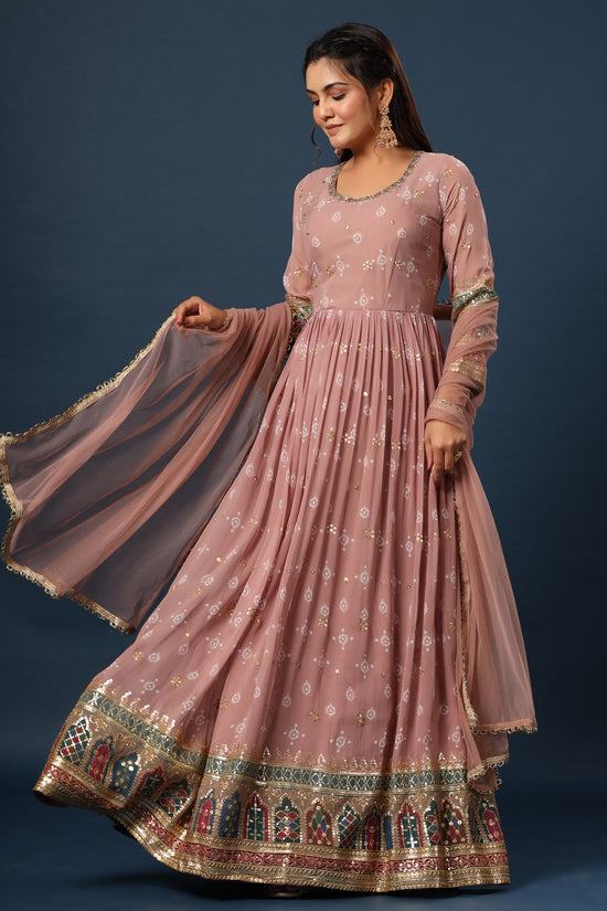 Gown with Dupatta